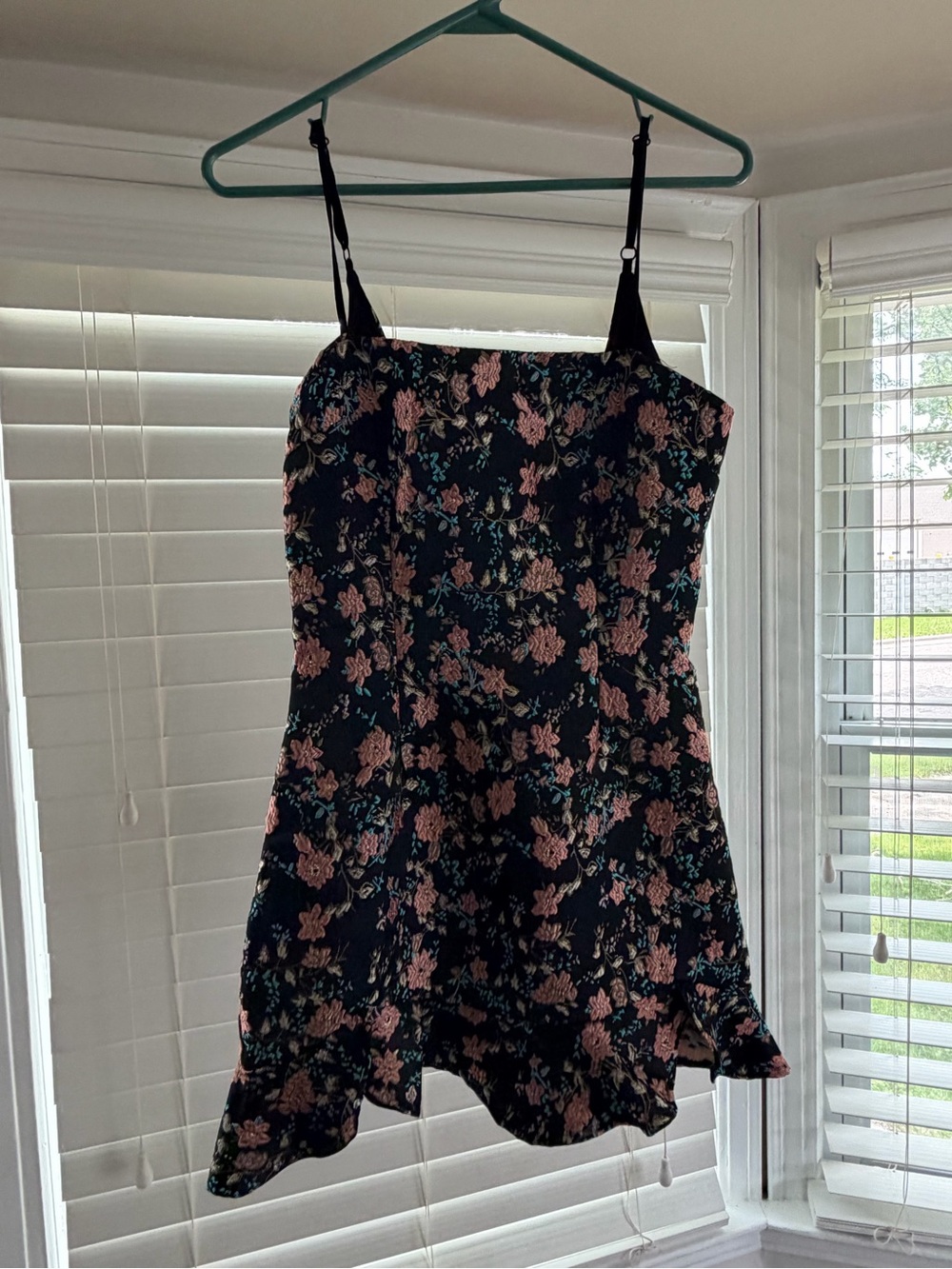 Superdown Mini Floral Embroidered Dress